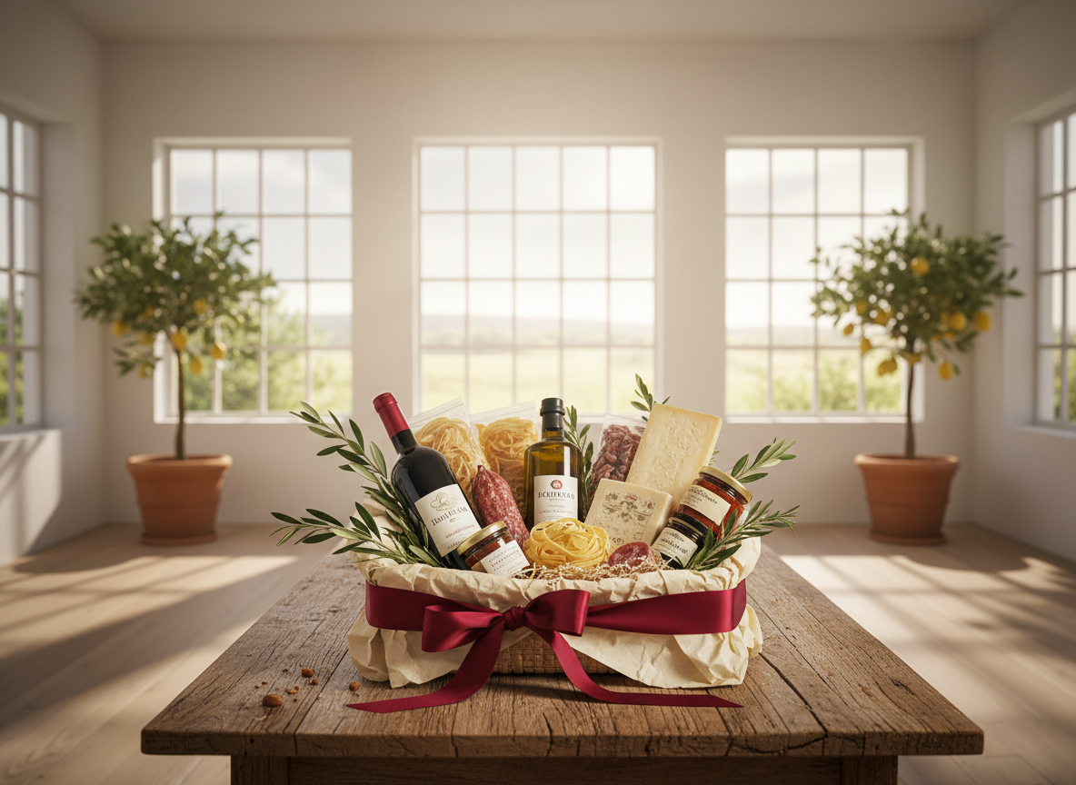 Geschenkkörbe mit italienischer Handschrift